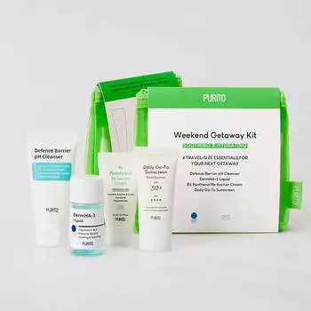Набор миниатюр увлажняющих и смягчающих средств Purito Weekend Getaway Kit