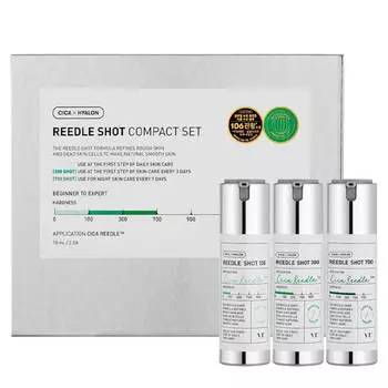 Набор мини-сывороток с микроиглами VT Cosmetics Reedle Shot Compact Set