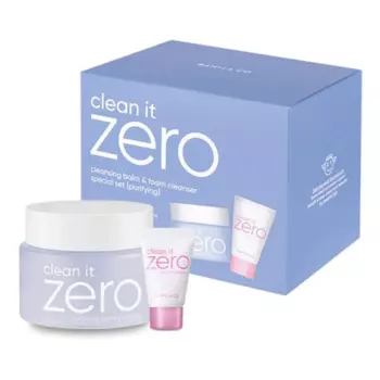 Набор для двухэтапного очищения BANILA CO Set Clean It Zero Cleansing Balm Purifying & Foam Cleanser