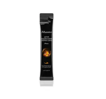 Ночная маска с золотом и икрой JMsolution Active Golden Caviar Sleeping Cream Prime 1 шт