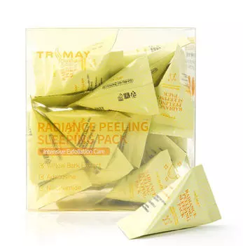 Ночная маска с ниацинамидом для сияния кожи Trimay Radiance Peeling Sleeping Pack