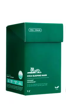 Ночная маска для чувствительной и проблемной кожи VT Cosmetics Cica Sleeping Mask - 4 мл*30 шт