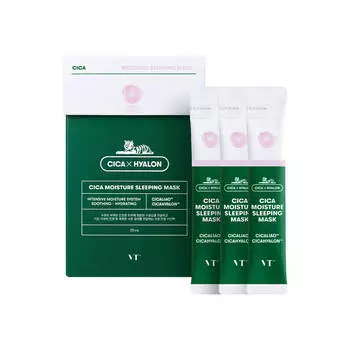 Ночная увлажняющая маска с CICA-комплексом VT Cosmetics Cica Moisture Sleeping Mask