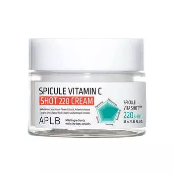 Обновляющий крем с микроиглами и витамином С APLB Spicule Vitamin C Shot 220 Cream