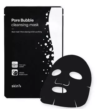 Очищающая чёрная bubble-маска для лица Skin79 Pore Bubble Cleansing Mask