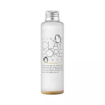 Очищающие тоники с глиняным порошком Mizon Wonder Clay Pore Toner Yellow
