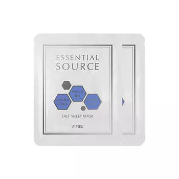 Омолаживающая гидрогелевая маска с солью мертвого моря Apieu Essential Source Salt Sheet Mask