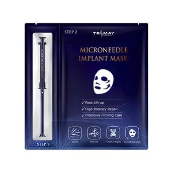 Омолаживающая маска с микроиглами Trimay Microneedle Implant Mask