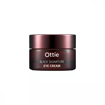 Омолаживающий крем для век с муцином улитки Ottie Black Signature Eye Cream