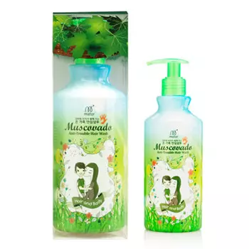 Органический шампунь для волос [M-Star] Muscovado Anti Trouble Hair Wash