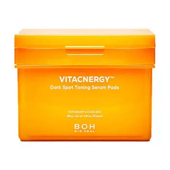 Осветляющие пэды с витаминным комплексом BIOHEAL BOH Vitacnergy Dark Spot Toning Serum Pads
