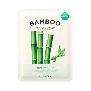 Освежающие тканевые маски It's Skin The Fresh Mask Sheet Bamboo - Бамбук