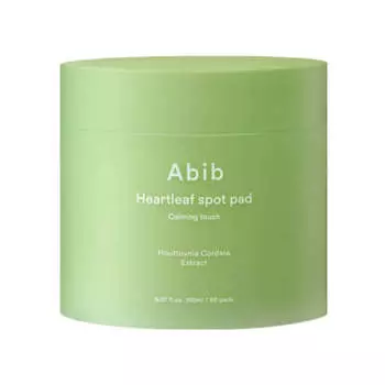 Успокаивающие тонер-пэды с экстрактом хауттюйнии Abib Heartleaf Spot Pad Calming Touch