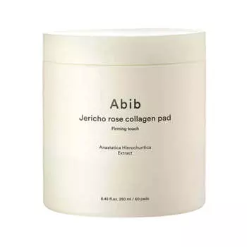 Питательные тонер-пэды Abib Jericho Rose Collagen Pad Firming Touch