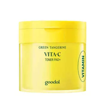 Осветляющие тонер-пэды с витамином C Goodal Green Tangerine Vita C Toner Pad+