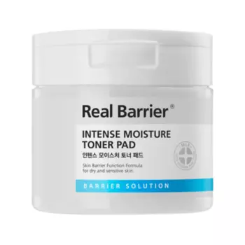 Ламеллярные тонер-пэды для интенсивного увлажнения Real Barrier Intense Moisture Toner Pad