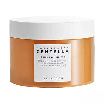 Успокаивающие пэды с центеллой SKIN1004 Madagascar Centella Quick Calming Pad