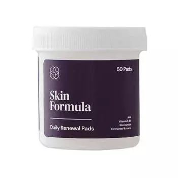 Обновляющие пэды с кислотами Skin Formula Daily Renewal Pads