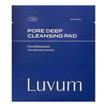 Пэды для глубокого очищения кожи Luvum Pore Deep Cleansing Pad