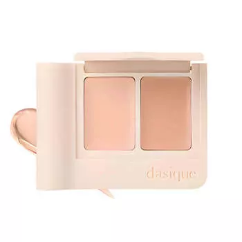 Палетка консилеров с кистью Dasique Pro Cover Dual Concealer Palette Correcting Cover