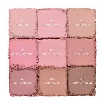 Палетка теней для макияжа глаз Dasique Shadow Palette 33 Milky Berry