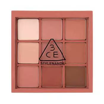 Палетка теней для век из 9 оттенков 3CE Multi Eye Color Palette #Dry Bouquet