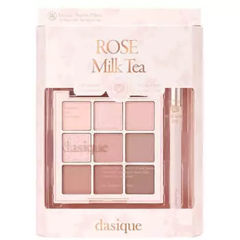 Палетка теней для макияжа глаз Dasique Shadow Palette 27 Rose Milk Tea Special Set