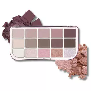 Большая палетка теней для макияжа fwee More Mood Eye Palette 05 MORE THAN MAUVE