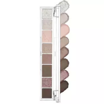 Компактная палетка теней для век Peripera All Take Mood Palette 17 Hip Gray