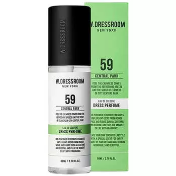 Парфюмированные спреи для одежды и дома W.Dressroom Dress & Living Clear Perfume №59 Central Park