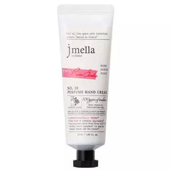 Парфюмированный крем для рук с маслом ши 10 Jmella In France Rose Suede Perfume Hand Cream
