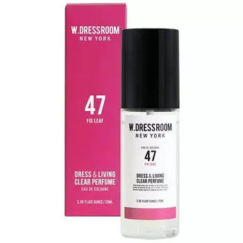 Парфюмированный спрей для одежды и дома W.Dressroom Dress & Living Clear Perfume №47 Fig Leaf