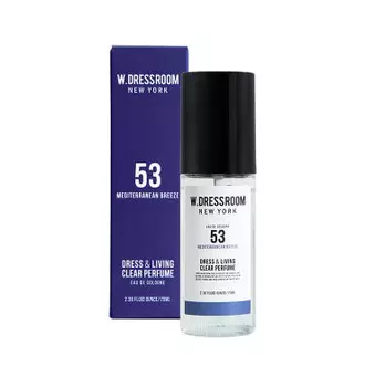 Парфюмированный спрей для одежды и дома W.Dressroom Dress & Living Clear Perfume №53 Mediterranean Breeze