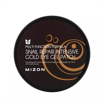 Регенерирующие патчи с муцином улитки и золотом Mizon Snail Repair Intensive Gold Eye Gel Patch