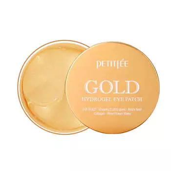 Гидрогелевые патчи для век с женьшенем и коллагеном Petitfee Gold Hydrogel Eye Patch
