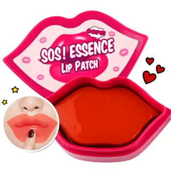 Набор гидрогелевых патчей для губ Berrisom SOS! Essence Lip Patch