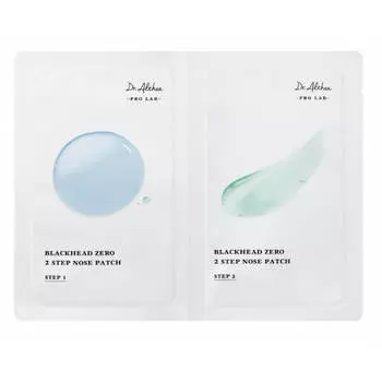 Набор патчей от чёрных точек Dr. Althea Pro Lab Blackhead Zero 2 Step Nose Patch