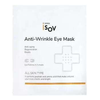 Лифтинг-патчи на верхнее и нижнее веко Isov Anti-Wrinkle Eye Mask