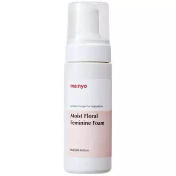 Увлажняющая пенка для интимной гигиены Manyo Moist Floral Feminine Foam