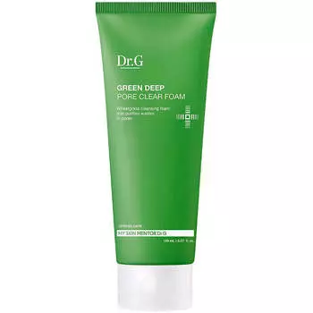 Пенка для очищения пор с ростками пшеницы Dr.G Green Deep Pore Clear Foam