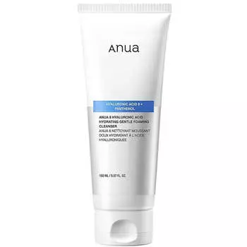Мягкая пенка для умывания Anua 8 Hyaluronic Acid Hydrating Gentle Foaming Cleanser
