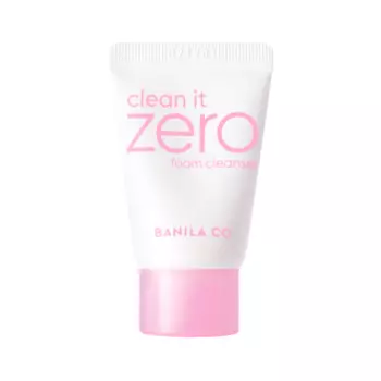 Мягкая пенка для умывания с женьшенем BANILA CO Clean It Zero Foam Cleanser - 30 мл