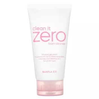 Мягкая пенка для умывания с женьшенем BANILA CO Clean It Zero Foam Cleanser - 150 мл