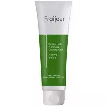 Очищающая пенка с полынью для проблемной кожи Fraijour Original Herb Wormwood Cleansing Foam