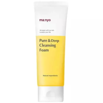 Пенка для глубокого очищения пор с церамидами Manyo Pure Deep Cleansing Foam