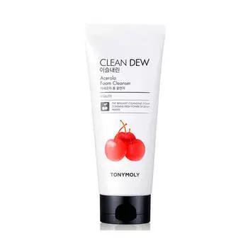 Пенка для лица Tony Moly Clean Dew Seed Foam Cleanser Acerola (Вишня)