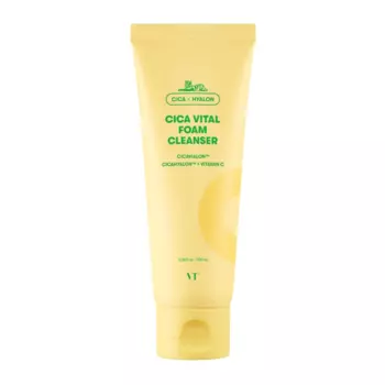 Антиоксидантная пенка с витамином С VT Cosmetics CICA Vital Foam Cleanser