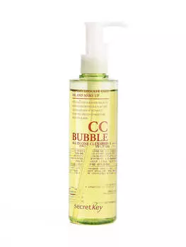 Пенящееся средство для снятия макияжа Secret Key CC Bubble All in One Cleanser