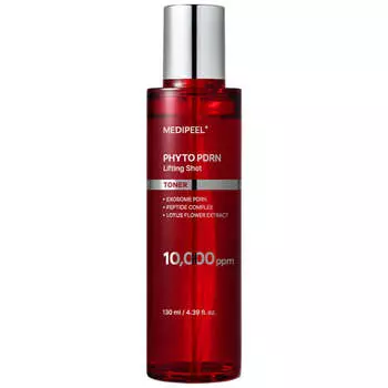 Пептидный лифтинг-тонер с ПДРН MEDIPEEL Phyto Exosome PDRN Lifting Shot Toner