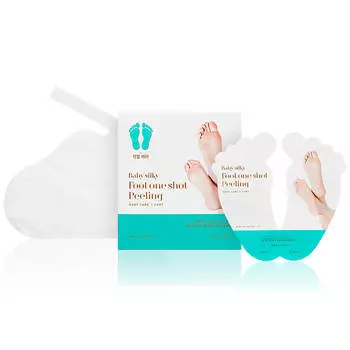 Пилинг-носочки для стоп Holika Holika Baby Silky Foot One Shot Peeling